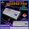 MelGeek MADE68 PRO 맞춤형 마그네틱 스위치 키보드, E-스포츠 게임용 TTC 마그네틱 스위치, 16k 속도, 8K 폴링률, 0.125ms RT PC 1