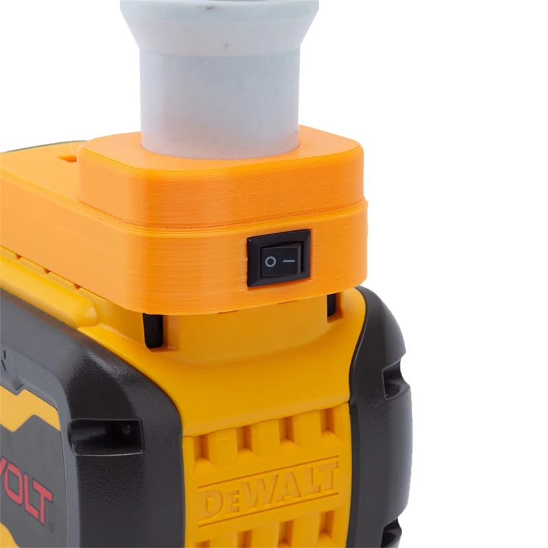 Portable E27 Bulb LED Work Light for DeWalt 20/60V Li-Ion Battery Home Camping Tools E27 Bulb Lamp Holder