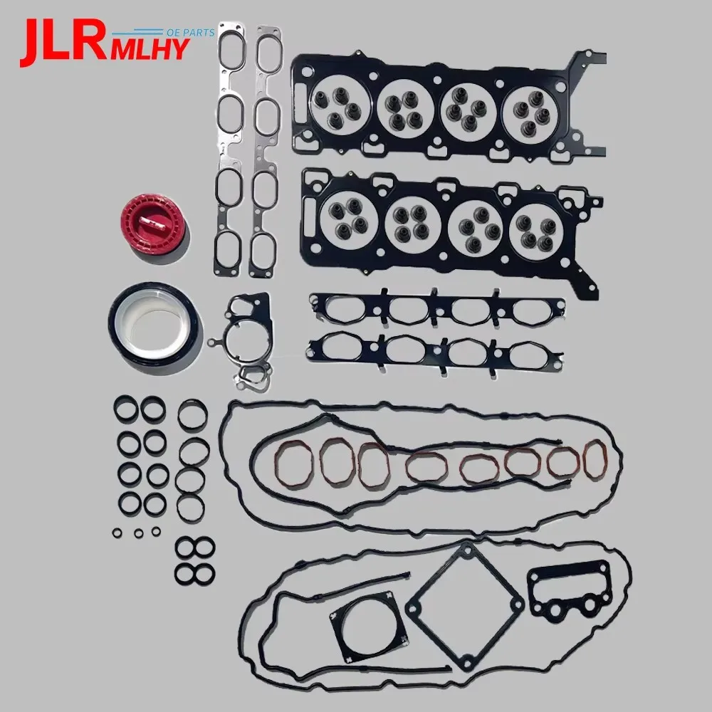 

Детали двигателя, полный комплект для капитального ремонта прокладок для двигателя Land Rover Range Rover 4,2 428 PS V8 OE LR006635 4628400 4628399
