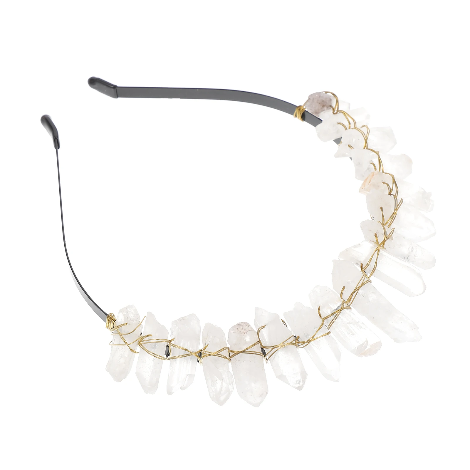

Crystal Hair Band Stylish Hoops Chic Headdress Exquisite Accessories Wedding Party Supplies Long Lasting Durable Fine