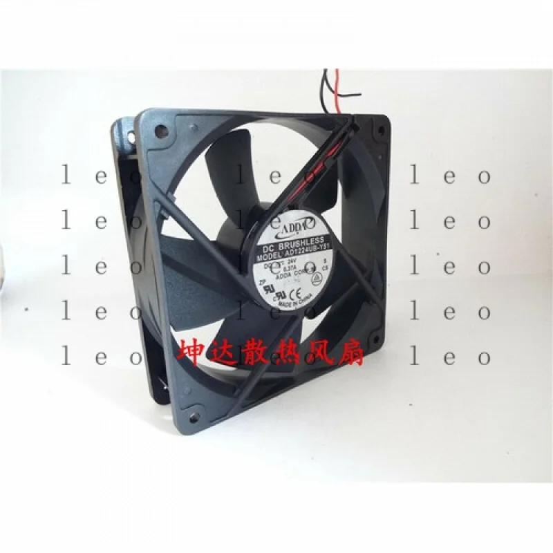 

CC 1pcs for ADDA AD1224UB-Y51 120 * 120 * 32 24V 0.37A 12032 cooling fan
