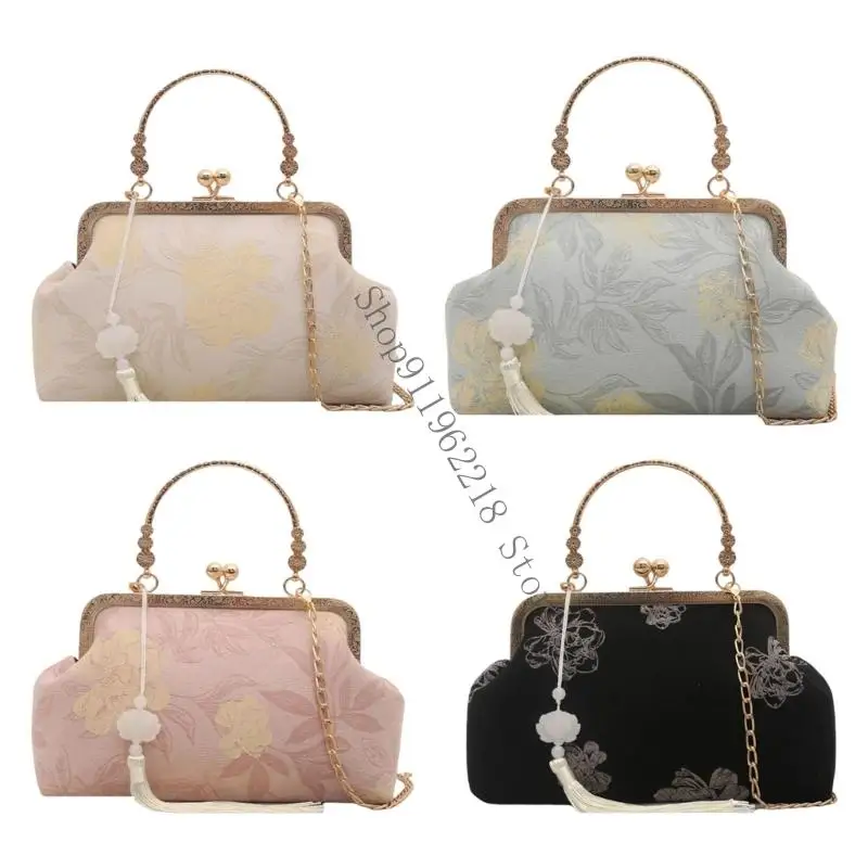 

Shoulder Bags for Women Girls Chinese Purses Handbag Evening Clutches Purses 066F