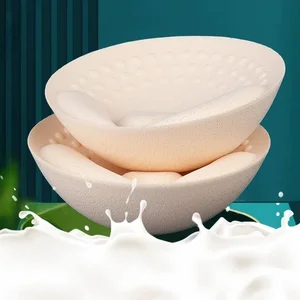 3D Abnehmbares Schub -up -BH -Kissen Einsätze Innenkleidung Weibliche Brustaufzugsschwamm gepolsterter Schwamm 7 Hauptverkäufe ohne Auskleidung - №5