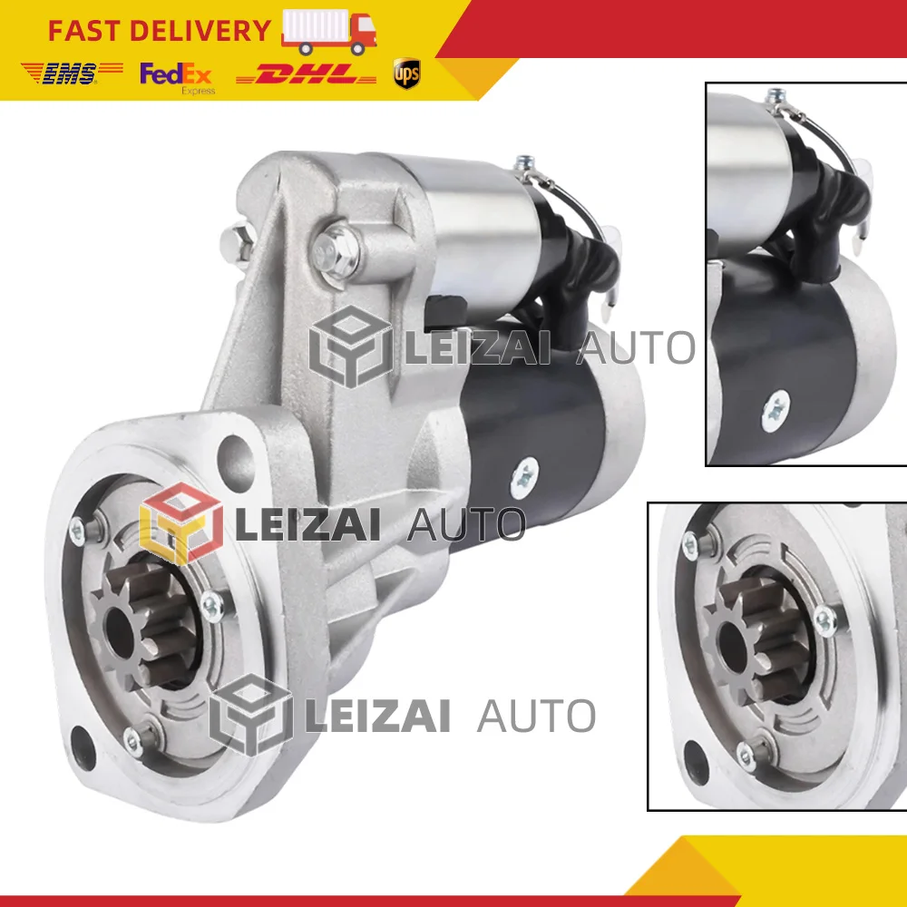 Starter Motor  for OPEL MONTEREY B (M98) 3 1998-1999  ISUZU D-MAX 3.0 D 8980281990 8973658240 8943876530 89442339120