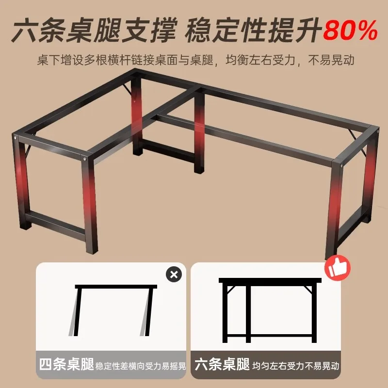 Computer desk Desktop corner table Household L-shaped desk Student writing desk Bedroom corner