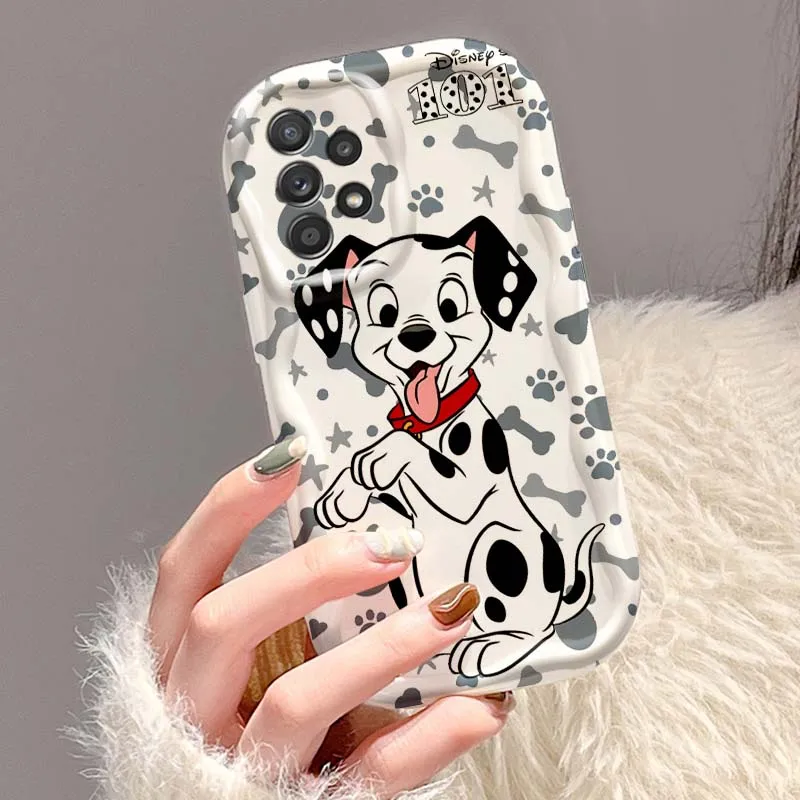 101 الدلماسية لطيف قضية الهاتف لسامسونج A73 A72 A71 A56 A55 A54 A53 A52 A51 A32 A36 A26 A25 A13 A14 5G موجة النفط