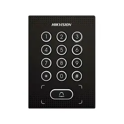 Hikvision Access Control NFC CPU Card 13.56Mhz 1000 user 12V DC Door Lock Opener Door Station Keypad with Wiegand 27/35 Doorbell