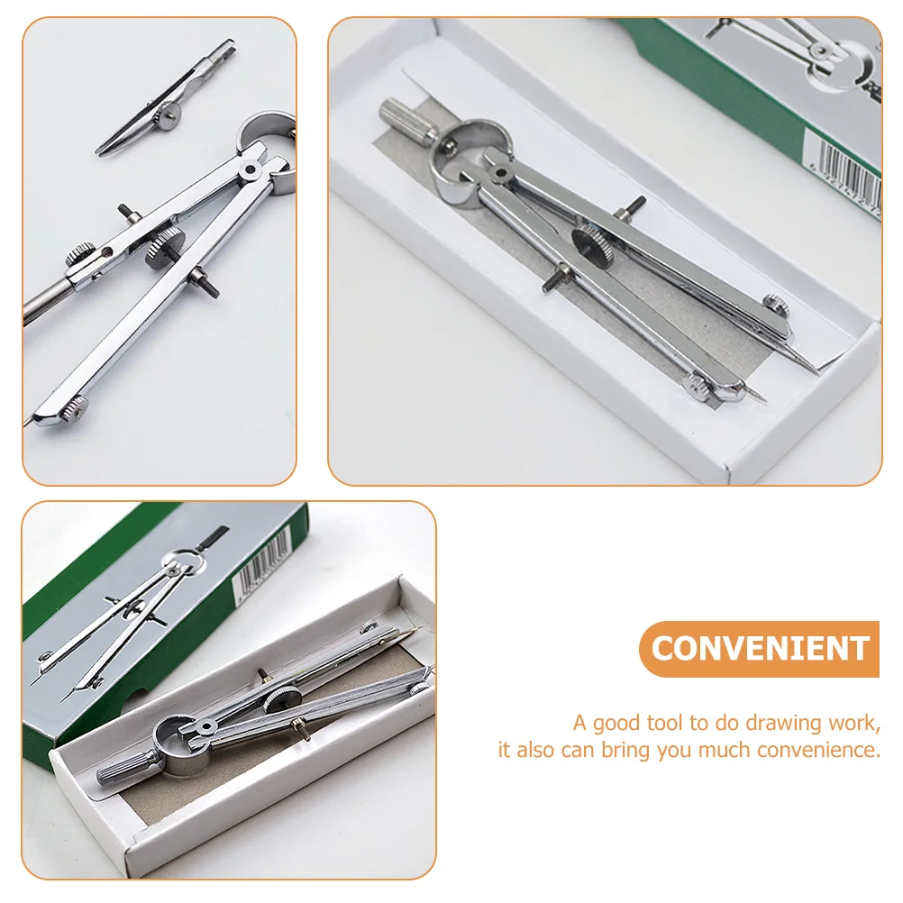 Multi-function Geometry Compass Daily Use Wear-resistant Metal Multifunction Spring