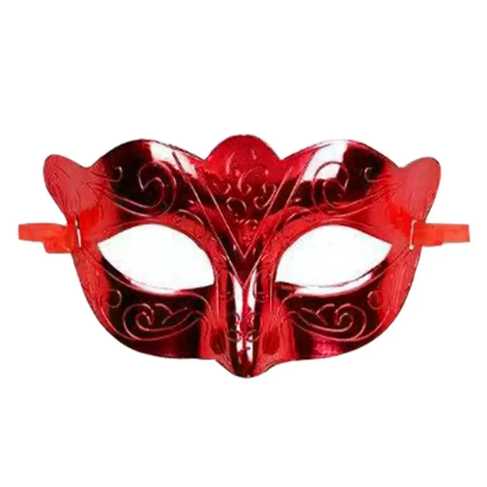 

Half Face Water Ripple Mask Party Cosplay Props Prom Party Supplies Masquerade Mask Plastic Carnival Costume Props Men