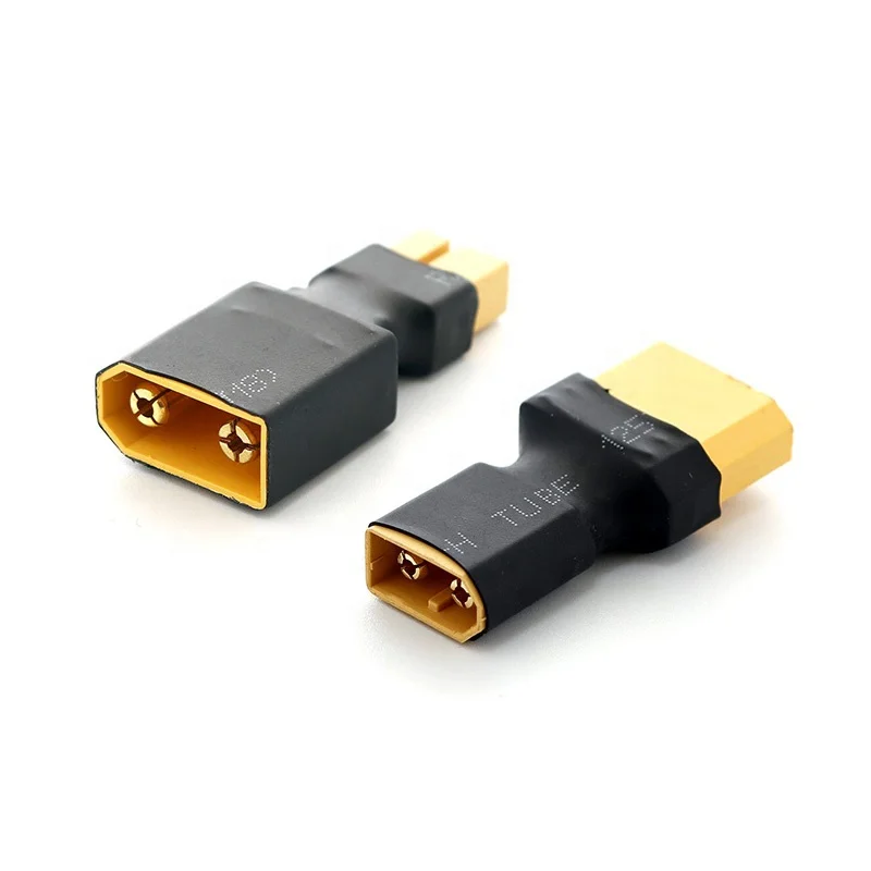 10PCS Amass XT90 To XT60 Converter Connector Plastic Plug Adapter Female Male For RC Lipo Battery Drone Model Accessories