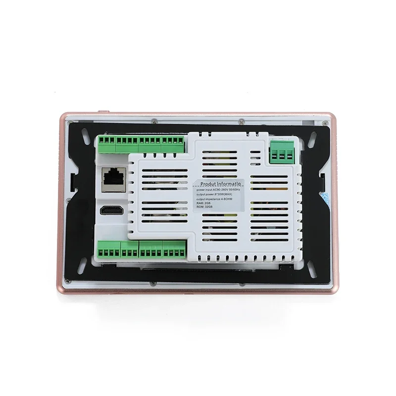 

7 Inch In Wall Amplifier Smart Android Background Music Controller FM Radio Bluetooth WIFI Mixer Amplifier