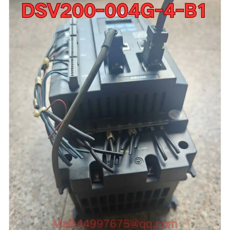 Second-hand DSV200-004G-4-B1 servo drive function test is normal Latest prices for August 2026