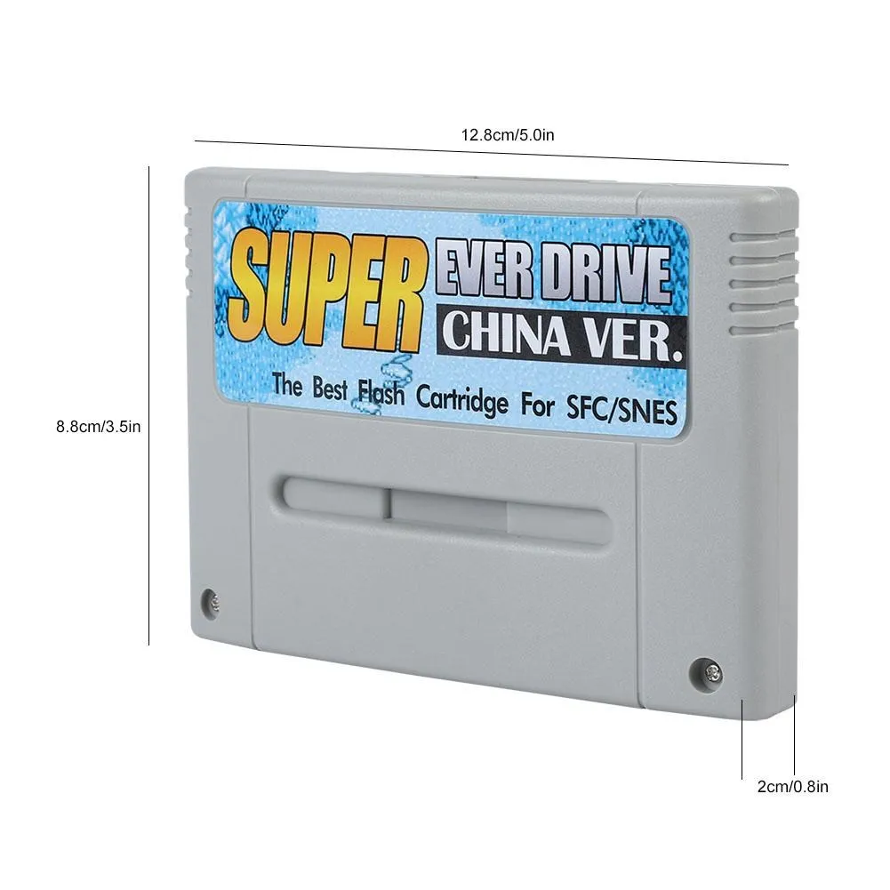 Sfc super ever drive Karten typ Videospiel für Snes Cart Unterstützung Retro Brettspiel Zubehör