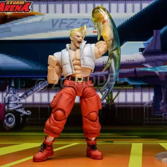 n Stock STORM ARENA SFSA05 Street Fighter ZERO3 Nash Hong Kong Limited Edition 1/12 Scale Posable Action FigureCollectible Model