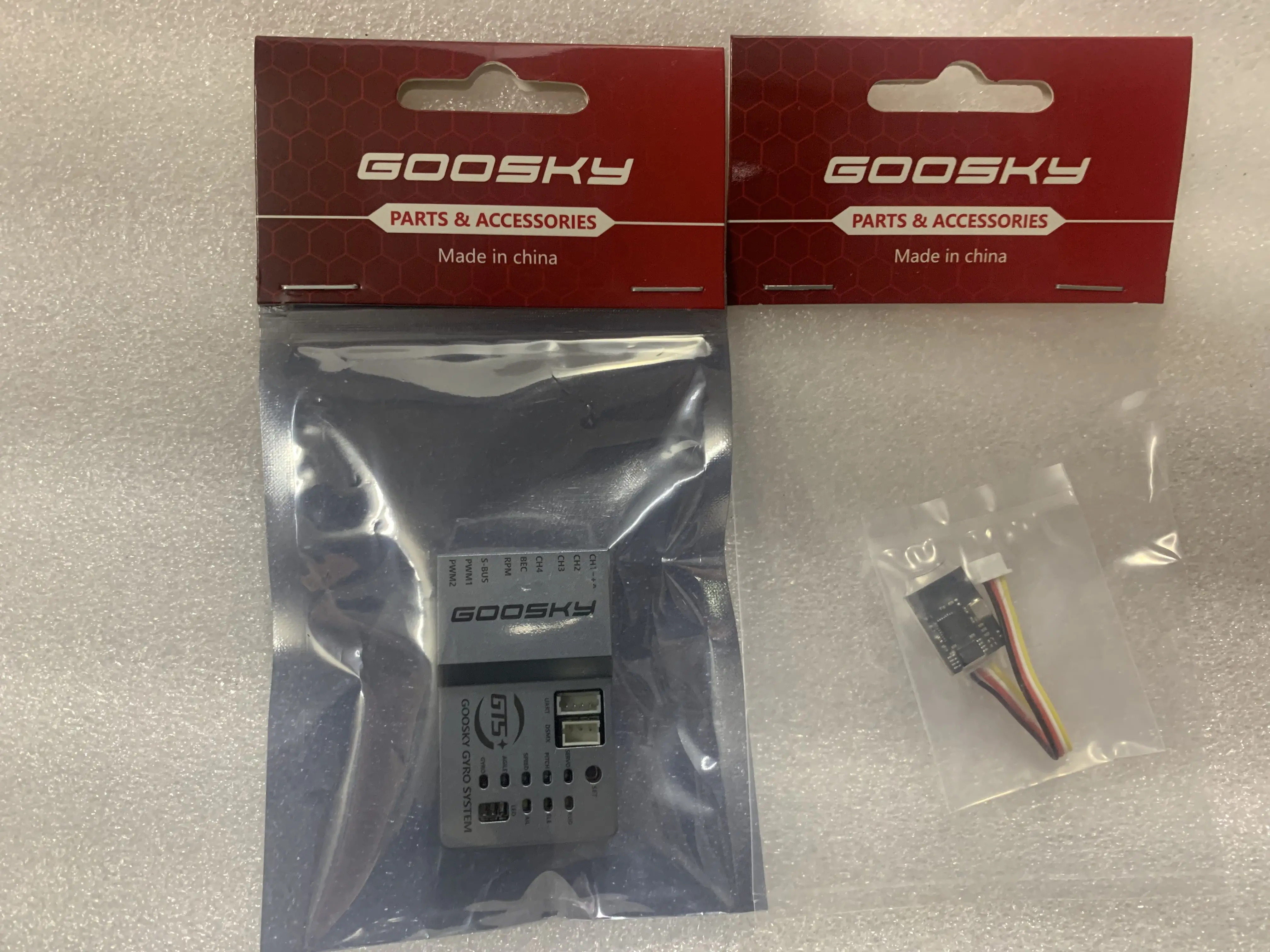 Goosky rcヘリコプタースペアパーツ、rs4毒、フライトコントローラー、アプリ、Bluetoothモジュール