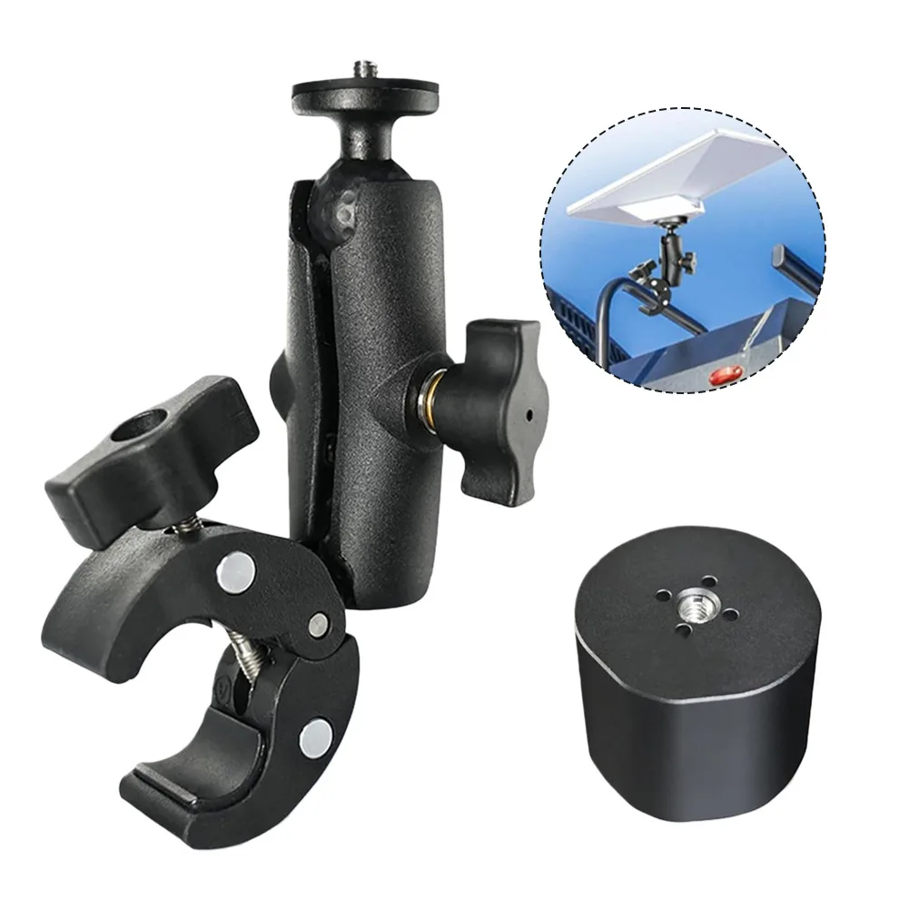 

Крепление для лестницы на крышу автодома, улучшенный регулируемый зажим с фиксатором для различных размеров стоек