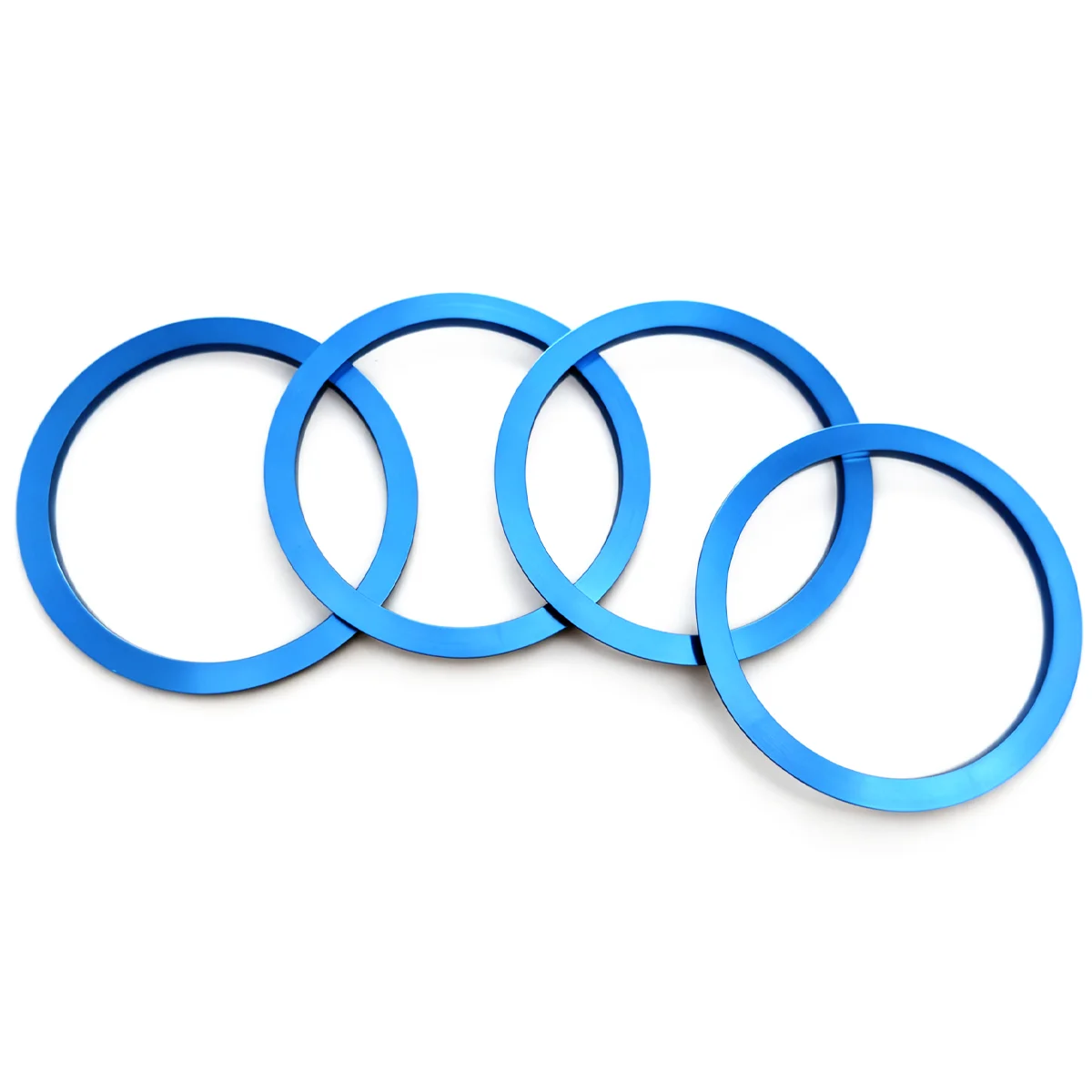 4-teiliges Set Kompatibel mit Toyota Tacoma 2016-2023 Klimaanlagen-Lüftungsdekorationsringe Armaturenbrett Luftauslass-Abdeckung Zierleisten – Detail 9