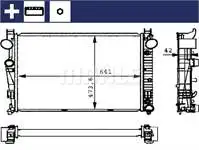 Store code: CR226000S for engine water radiator S-CLASS W220 9805