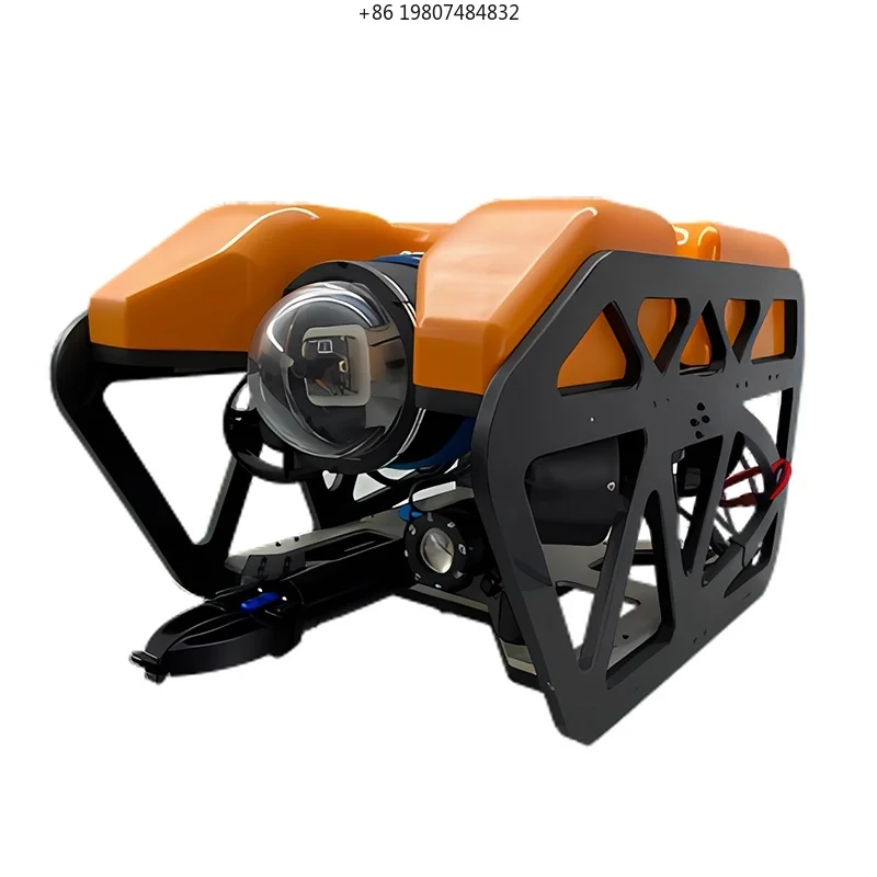 Control with 100M Depth for Underwater Search Rescue Industrial Underwater Inspection Robot Customized Underwater
