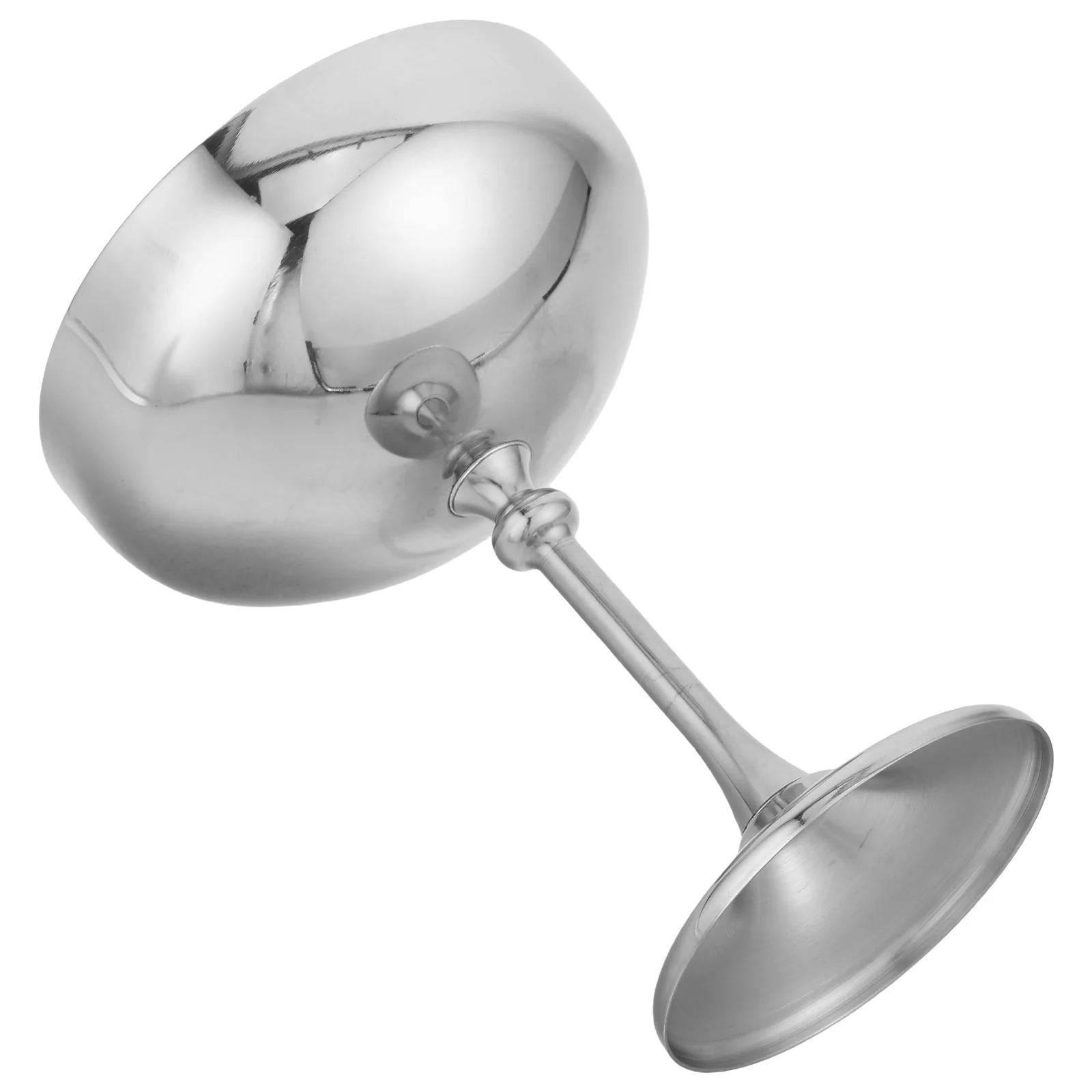 

Stainless Steel Dessert Cups 304 Metal Ice Cream Bowl Footed Pudding Serving Glass - Easy Clean Mini Goblet For Home Bar