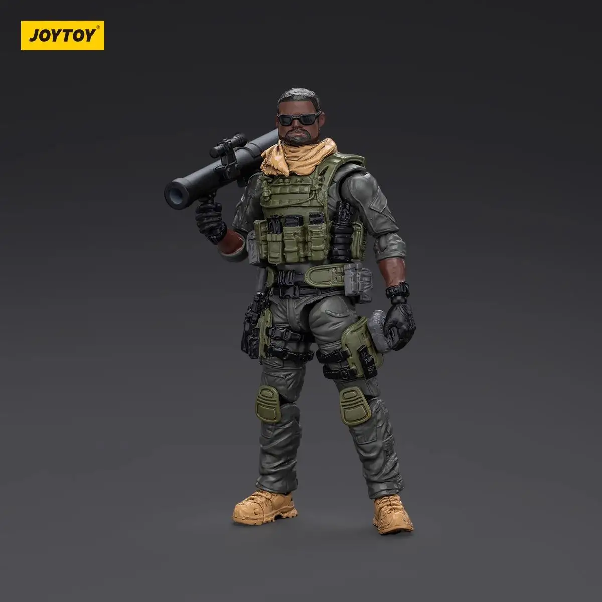 JOYTOY NATO Defense Forces 13th Assault Squad Sniper 1:18 Mobile Soldiers Figure Game Models Military Toys Collection Ornaments