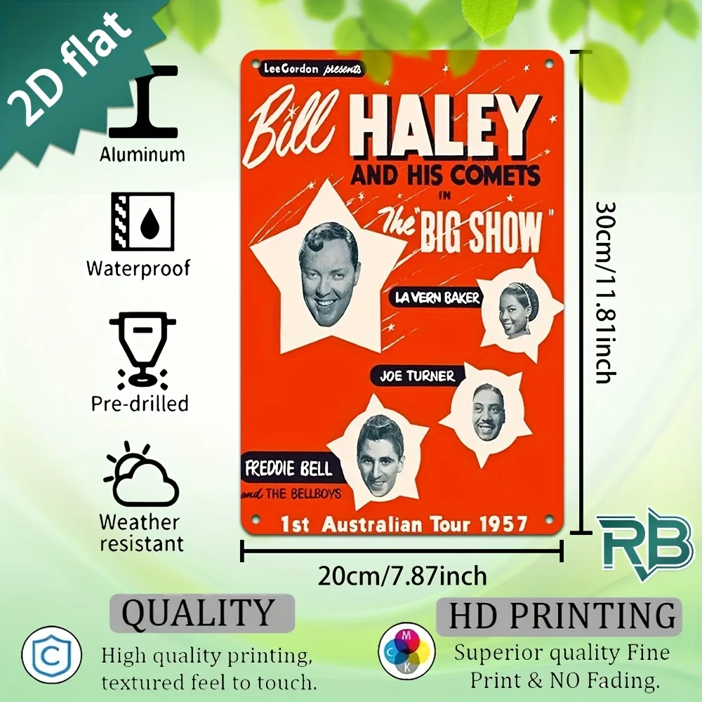 New Trendy HD Metal Wall Art - Vintage Retro 