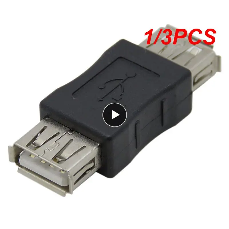 1/3PCS Set USB 2.0 Type A Female To Micro USB Type B 5Pin Female Converter Adapter