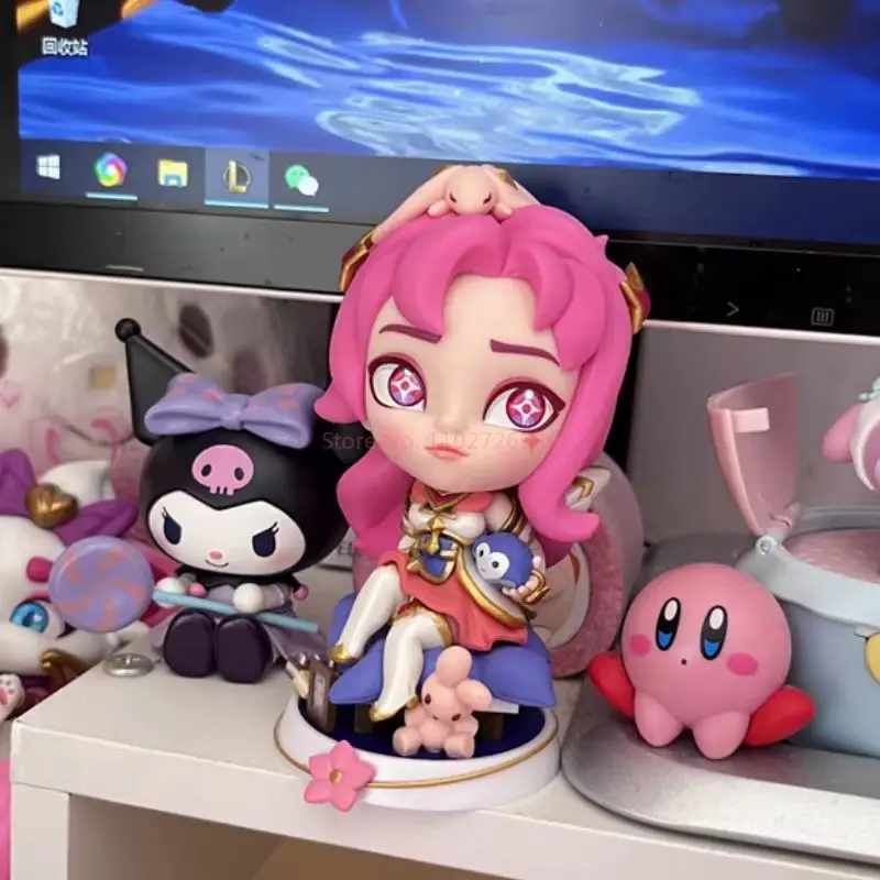 11cm oryginalna League Of Legends Anime gra rysunek Star Guardian Kaisa peryferia kolekcja figurek Lol Kaisa zabawki prezenty