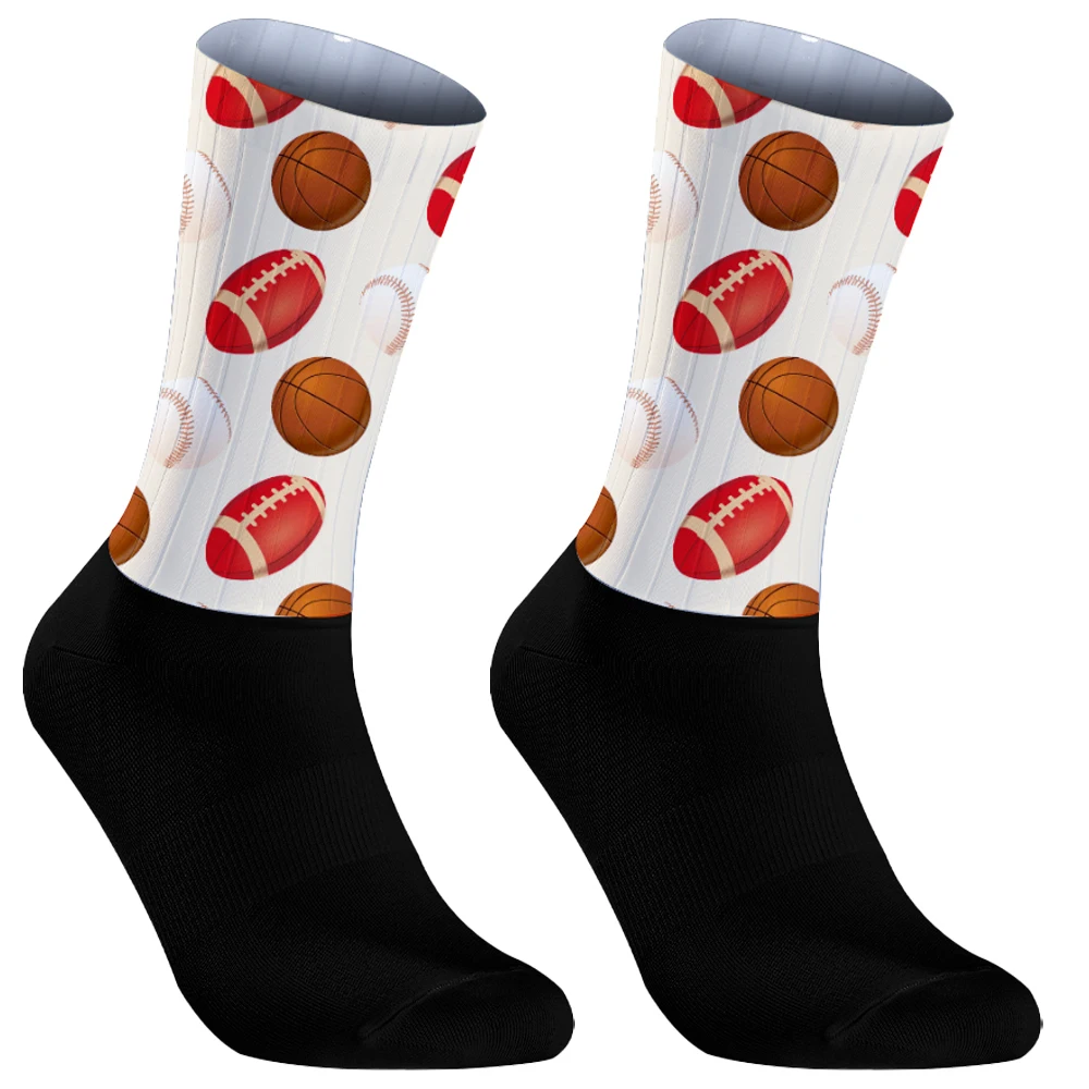 Professional Football Socks Racing Cycling Socks Slip  Bicycle Compression Sport Sock Men And Women Street Sports Socks