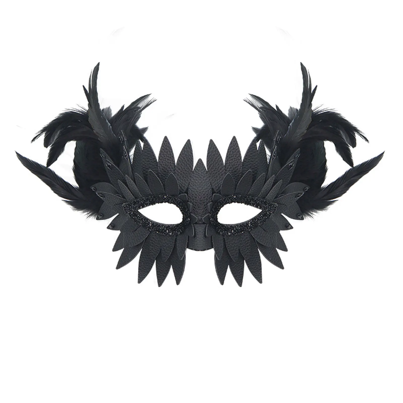 Soft Full Face PU Leather Mask Lace Up Funny Full Face Mask Cosplay Couples Games Sexy Accessories Headwear Halloween Party Mask
