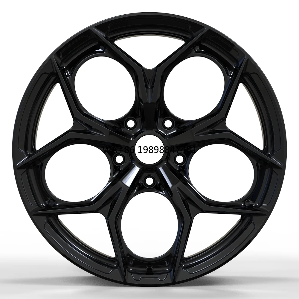 

Новые цельные легкие колеса для пассажирских автомобилей, 16-24 дюйма, 5x127, 5x120, 5x112, кованые черные диски из сплава для Alfa 2021 2.0