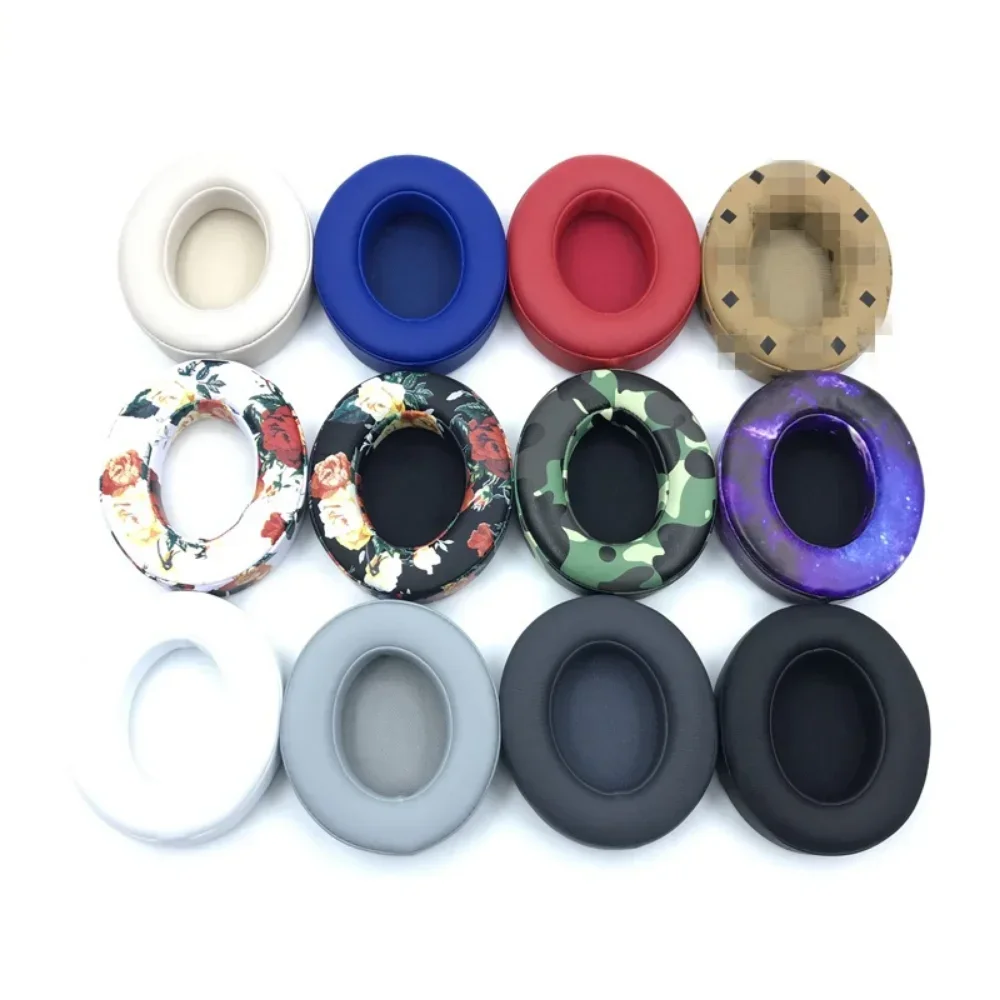 وسادات أذن بديلة لسماعات الأذن Beats Studio 2 Studio 3، غطاء وسادة إسفنجي فائق النعومة، أجزاء إصلاح سماعة الرأس اللاسلكية،