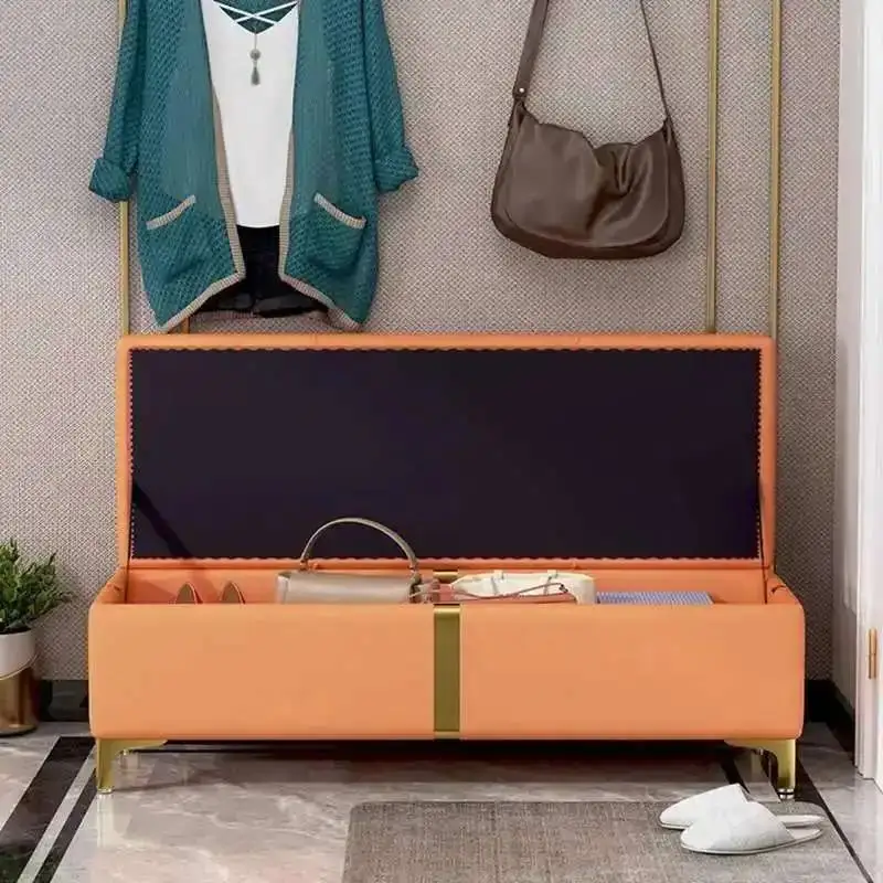 

Скандинавская обувь для гостиной, скамейка для хранения, роскошный дизайн, обувь для спальни, скамейка для входа, украшение мебели Meubles De Chambre