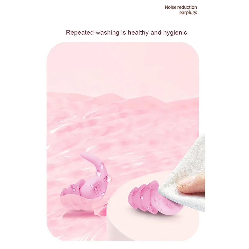 Tappi Orecchie Piscina Bambini Tappi Per Le Orecchie Da Nuoto Per Bambini 6-14 Anni - 3 Paia In Silicone Morbido, Impermeabili Tappi Per Snorkeling E Surf Bambini