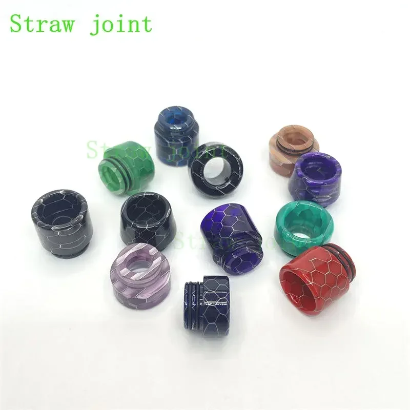 1 PCS 810 Big Caliber Resin Straw Joint