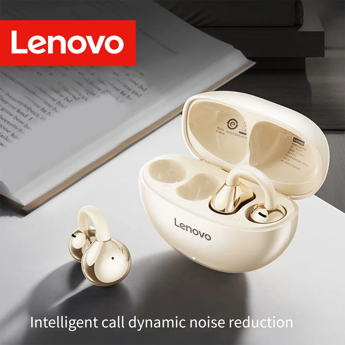 

Легкие мини-наушники Lenovo Tws с двумя микрофонами, стереозвуком Hi-Fi, шумоподавлением, HD-звонками, удобные наушники-вкладыши