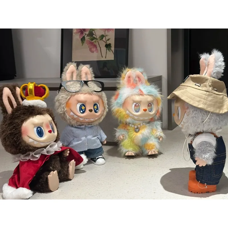 

POPMART Labubu The Monsters Fallin Wild Series 17cm&38cm Cute Collectible Toy Anime Action Figure Original Surprise Toys Gift