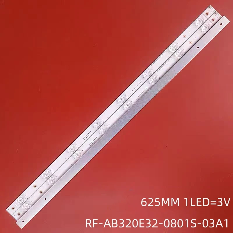 LED Backlight strip For RF-AB320E32-0801S-02 A9 RF-AB320E32-0801S-03A1 LB-C320X14-E2-P-G1-RF2 DEXP H32B7000C