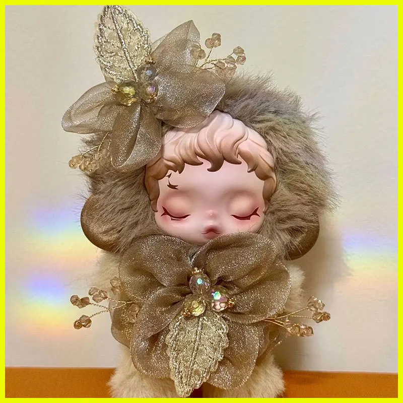 

For SP Clothes Woven Garden 10cm Baby Clothes Cute Cartoon Fashion Doll Angel High Value Doll Set Surprise Dressing Accessories