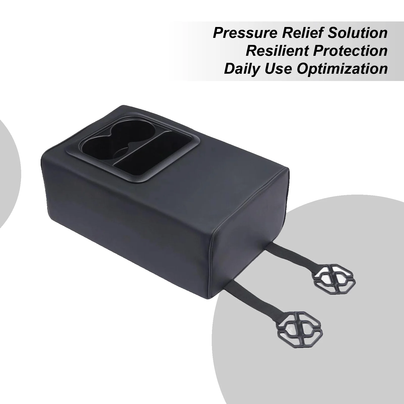 

Backseat Arm Rest Box Automotive Interior Storage Organizer 2 Row Backseat Center Console For SUV Truck Sedan Vehicle