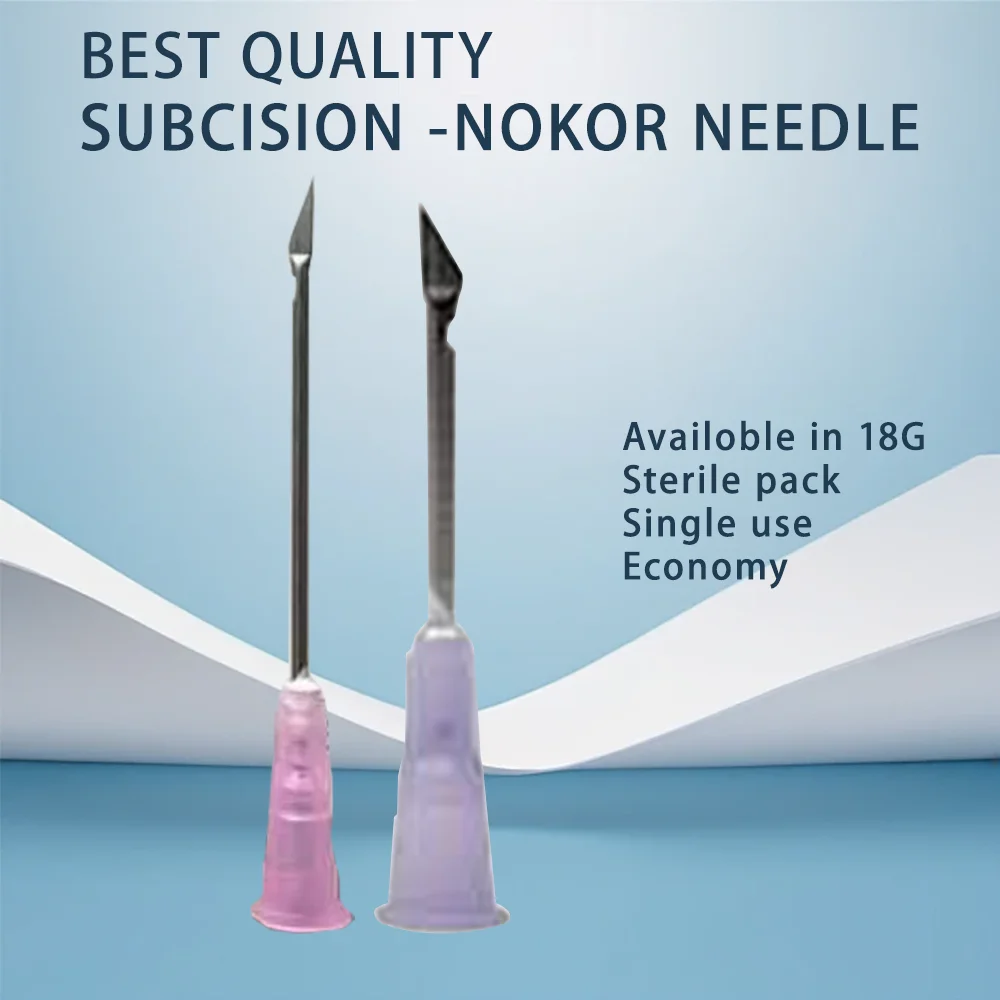 Disposable SUBCISION -NOKOR NEEDLE Sterile Admix Needles 18G X 1 1/2 (1.2mm X 40mm)