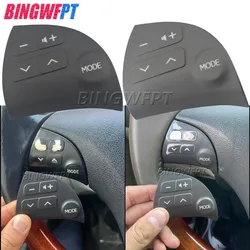 Car Steering Wheel Control Button Covers For Lexus ES350 2006-2012 Multifunctional Bluetooth Speaker Button Switch 84250-33190