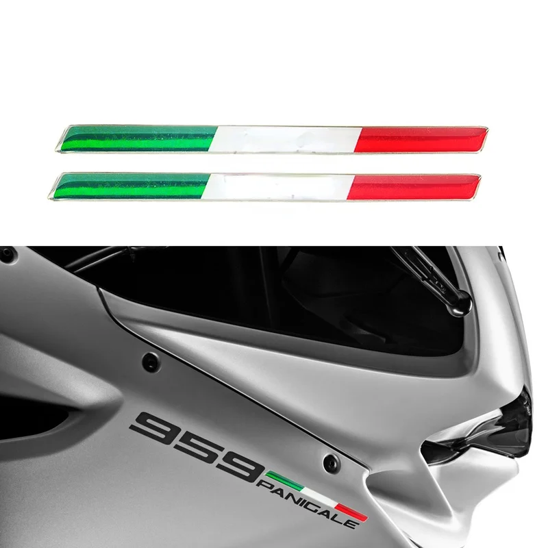 Three-color Stickers for Ducati Stickers Motorcycle Modified Parts Decorative Stickers Car Stickers Body Decorative Stickers