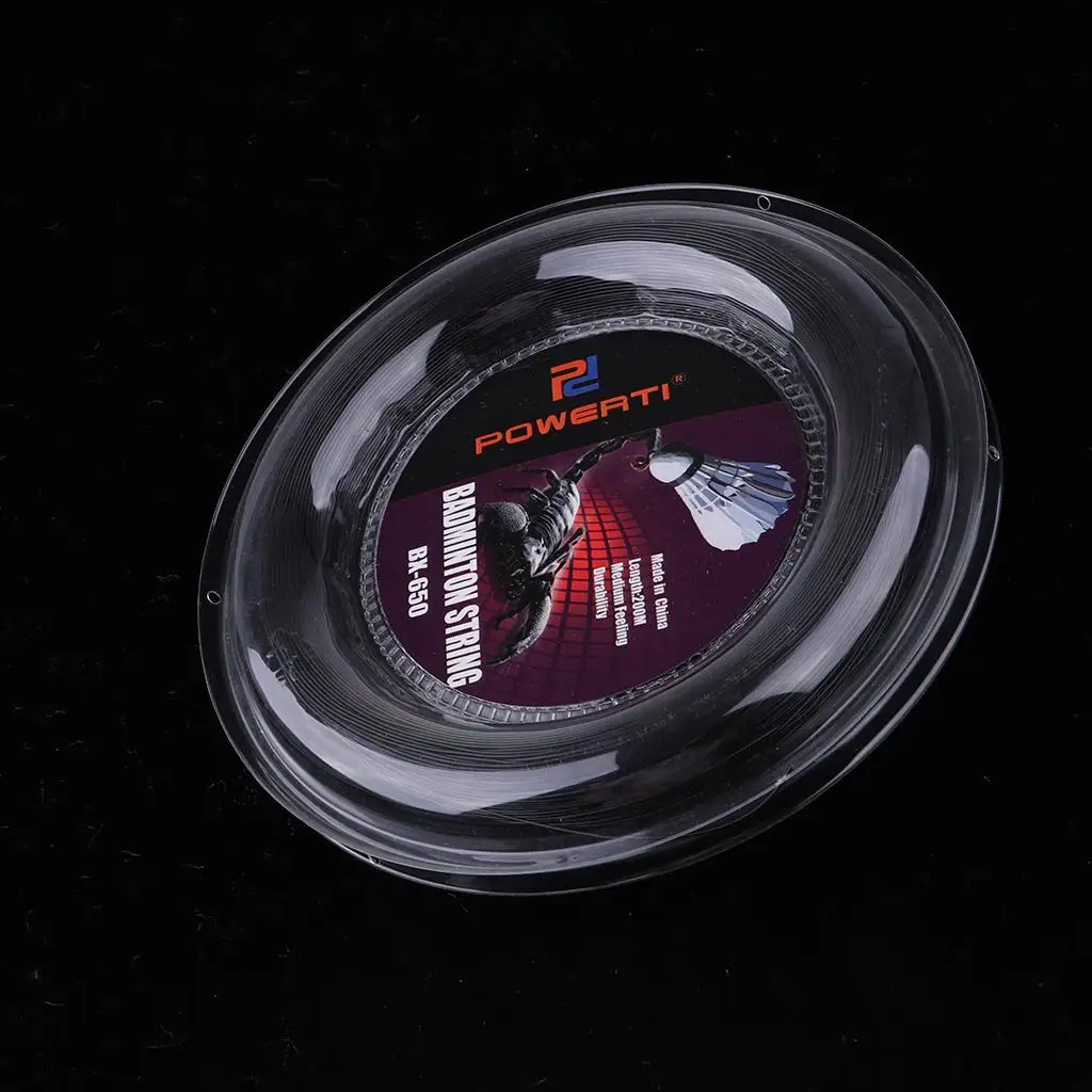 Alpha Badminton String 200m Reels 28 Pounds Machine Stringing Ball Line Net 0.70mm Training Ball Net Badminton Line Accessories