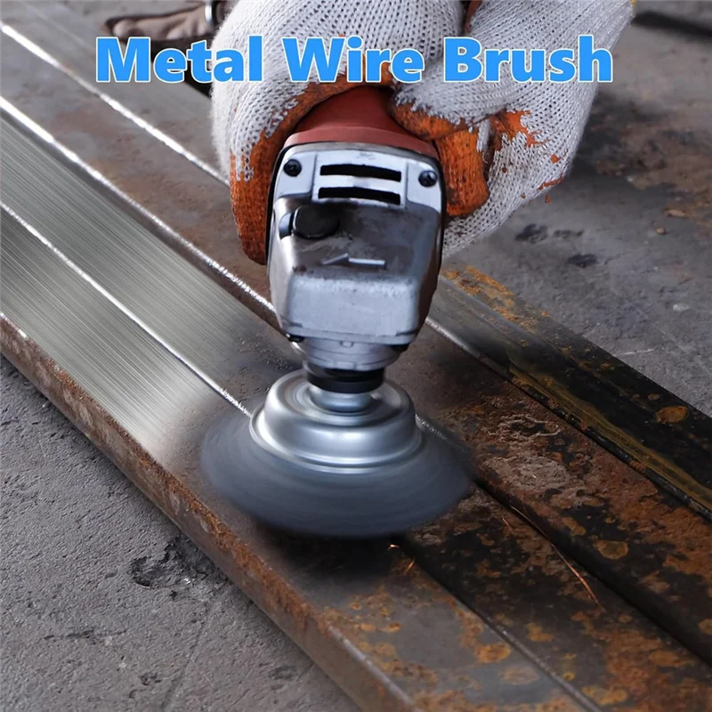 

N11R 12 Pcs Wire Wheel Brush, Cup Brush, Wheel Brush, Pen Brush Set With 1/4-Inch Hex Shank For Rust Removal