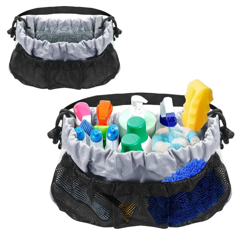 

cleaning workers wear waist bags, cleaning worker tool storage bags and cleaning bags
