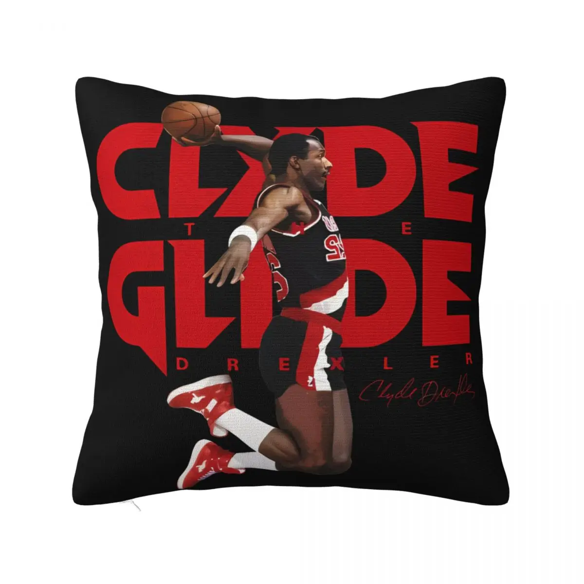 Clyde Drexler Body Pillow Home Decor Items Room Decorating Items Pillow Case Pillow Cover