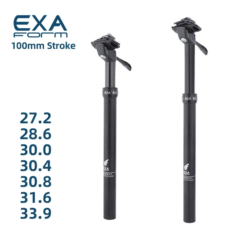 

KS EXA Bike Dropper Seatpost 27.2mm MTB Seatpost Hydraulic Manual Road Bike Seatpost 30/30.4/30.8/31.6/33.9mm