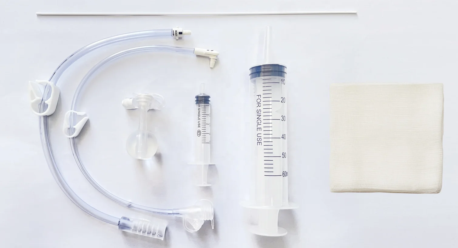 FR6-FR24 G-Tube Feeding Kit | Mini Button Gastrostomy Tubing 5Pcs Home Care Kit for Nutrition