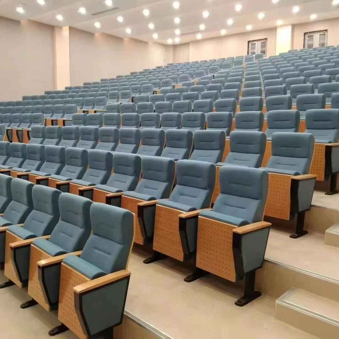 Theater Seats, Manufacturer OEM Sofa Chair Furniture For Auditorium Church Movie Cinema Fabric Modern Commercial Hall